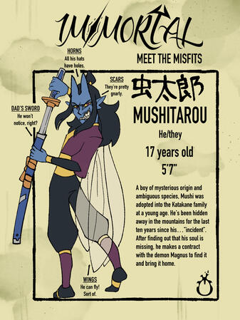 Meet Mushitarou!